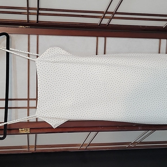 Polka-dot Mini Dress, Size Large - Picture 2 of 3